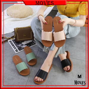 MOVES MALAYSIA-Womens Shoes Roman Sandals Shoes Kasut Perempuan Flip Flops