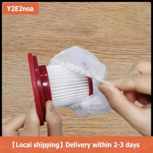 【Local shipping】 100 Disposable Vacuum Cleaner Filter Element Filter Set Universal Handheld Household Filter