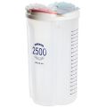 Hộp Đựng Hạt Chia Ngăn Trong Suốt 2500ml, Bảo Quản Thực Phẩm, Nhiều Ngăn Đựng Gia Vị,Đồ Khô, Ngũ Cốc.... 