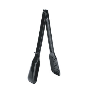 JustLiving 1PC Premium PP Food Tongs Kitchen Cooking Salad Tongs Bread Food Tong/Food Holder/Food Clip Multi-functional Clip and Drainer 2-in-1 Non-slip Draining and High Temperature Resistant Food Holder