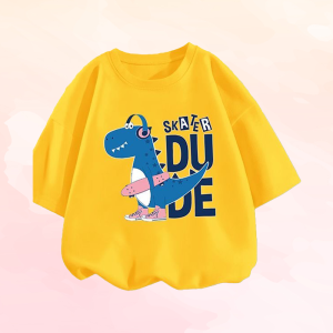 Baju T shirt Budak Perempuan Lengan Pendek Tshirt Kids Girl Short Sleeve 3-12 Years