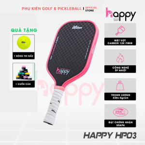( Hàng Chính Hãng ) Vợt Pickleball Zocker HP03 - Carbon 12K Fiber- Dòng Cao Cấp