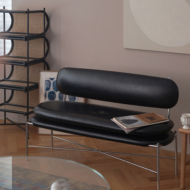 When picking LC bench Bauhaus back bench leather retro dining