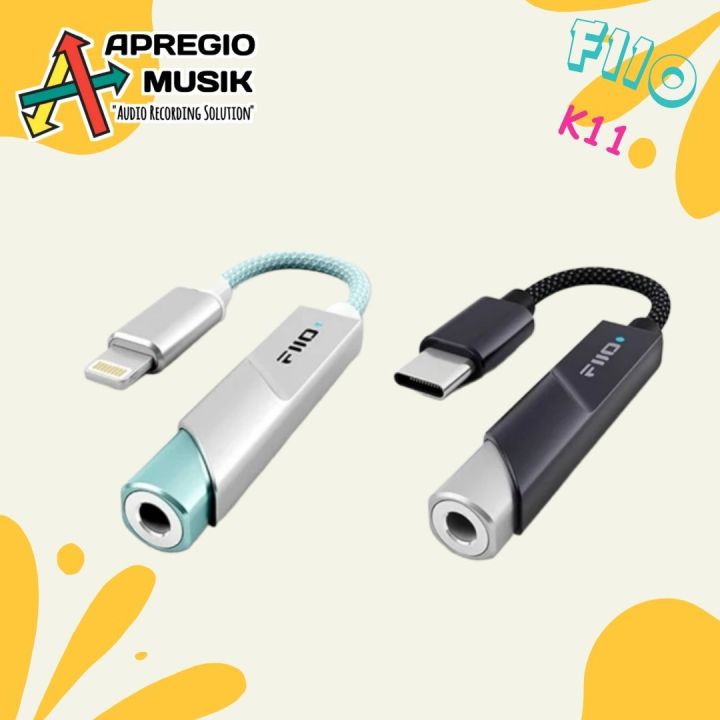 FiiO KA11 USB Dongle Type-C Lightning DAC & Headphone Amp iphone android