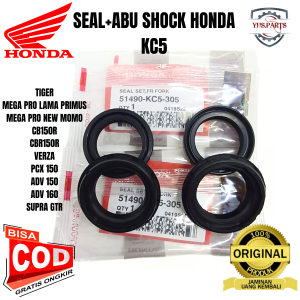 ASLI ORIGINAL SEAL+ABU SHOCK HONDA AHM KC5 TIGER MEGA PRO LAMA PRIMUS NEW MONO CB150R CCBR150R VERZA PCX 150 160 ADV 150 160 SUPRA GTR