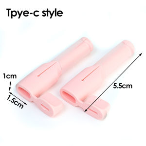 Phổ silicon mềm Loại C bảo vệ cáp bìa cho Apple iPhone Xiaomi Cáp sạc USB bảo vệ cáp Saver Phụ Kiện máy cuộn dây