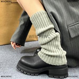 [COD] WEICHENG Lolita Leg Warmers Women Long Socks Wool Knitted Foot Cover Arm Warmer Autumn Winter Crochet Heap Socks Boot Cuffs Stockings
