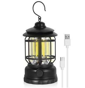 USB rechargeable battery portable emergency outdoor waterproof camping light