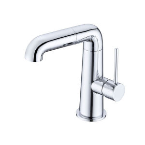 AIM Chrome 360 Rotation Brass Bathroom Vessel Sink Faucet Mixer Basin Tap