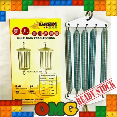 【READY STOCK】Kangeroo Multi Baby Cradle Spring - 5 Spring OMG-AC-027