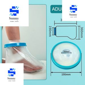 Reusable Waterproof Shower Cast Cover Wide Bath Protector for Adult & Child Protect Broken Arm Leg Burn and Bandaged Injury