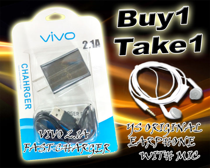 VIVO FAST CHARGER BUY1 GET1 YS ORIGINAL