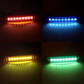 9 LED không thấm nước bên đèn cảnh báo nhiều màu xe tải xe rơ moóc xe buýt van xe tải Chiều rộng đèn tín hiệu đánh dấu Bóng đèn 12V 24V. 