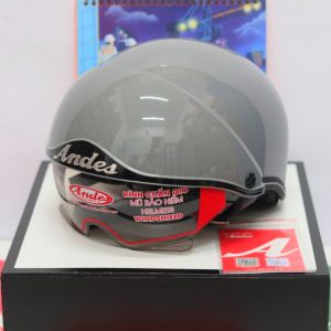 Mũ Bảo Hiểm ANDES 139 Kính Âm /Lòng Nón Tháo Giặt