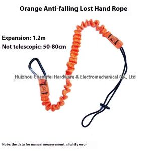 PaulWeekend Black Anti-Loss Bungee Cord for Secure Attachment and Convenience