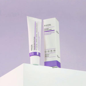 Raviel - Bakuchiol Mela Free Cream Vạch Tím 50ml Hỗ Trợ Chăm Sóc Da - Hỗ trợ duy trì độ ẩm cần thiết cho da Giúp làn da trông tươi tắn và rạng rỡ hơn Hỗ trợ chăm sóc bề mặt da khô ráp
