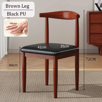140CM Dining Wood Table 4-6 Seaters With 4 Chairs Easy to Clean Home Restaurant Reinforced