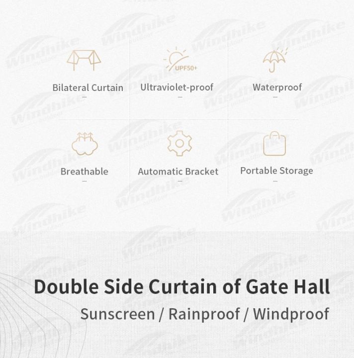 Naturehike%20ANGO%204%20Person%20Automatic%20Pole%20Camping%20Tent%20with%20Front%20Back%20Side%20Awning%20Canopy%20Snow%20Rain%20Skirt%20Auto%20Pop%20up%20Camp%20Waterproof%20Windproof%20Family%20Outdoor%20Portable%20Foldable%20Folding%20Tent%20Nature%20Hike%20-%20Image%209