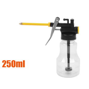 Bình Đựng Bơm Xịt Dầu Nhớt Trong Suốt Đầu Ống Dẻo 250ml