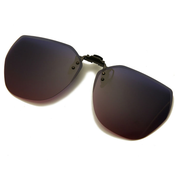 Polarized Clip On Sunglasses Men Women Flip Up Sunglasses