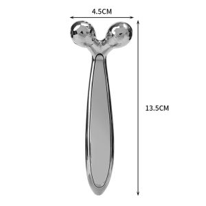 【XZ Beauty】3D Y Shape Facial Roller Massage 360 Rotate Thin Face Body Shaping Relaxation Wrinkle Remover Facial Massager Skincare Tool