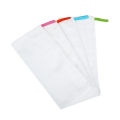 ผ้าเช็ด ทำความสะอาด ผ้าเช็ดอเนกประสงค์ Cleaning cloth สีขาว แพ็ก 4 ชิ้น โพลีเอสเตอร์ เหนียว ทนทาน แห้งเร็ว. 