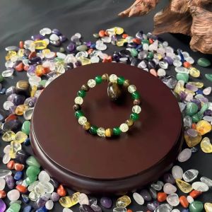 Hot SALE Lucky charm Natural Obsidian Stone Bracelet/Promote Blood Circulation Weight Loss Bracelets