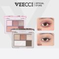 VEECCI Eyeshadow Palette Natural Glitter Matte - 5 Color. 