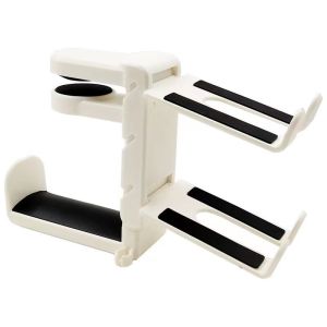 Gaming Headset Controller Holder Adjustable Hanger Rotating Arm Clamp Stand Under Desk