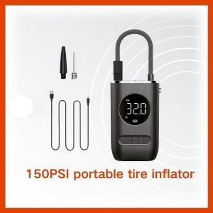 12V Wireless Digital Tire Inflator – Rechargeable Fast Inflation for Car Motorcycle and Bicycle