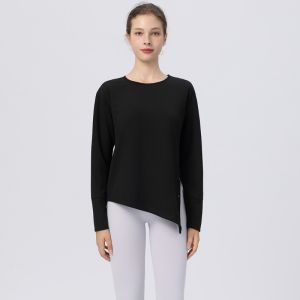 Áo thun thể thao Áo chạy thể thao tập thể dục cao cấp cho nữ dài tay thể dục Yoga mùa thu