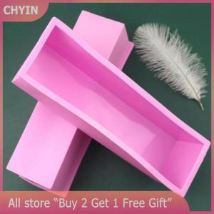 [COD] EHBqna 1200g Silicone Soap Mould Rectangular Toast Loaf Mold Handmade Form Soap Tool