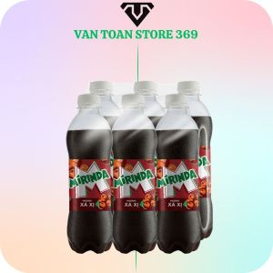 Nước ngọt có ga MIRINDA xá xị chai 390ml