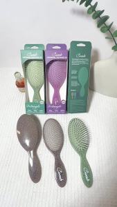 Detangler Air Cushion Hair Brush Anti-Tangle Massage Paddle Hair Comb For Women Long Curly Dry Wet Hair
