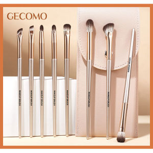 Gecomo Eye Makeup Set Brush Soft Brush Head Smudge No Powder Beginner Eyeshadow Makeup Brush Beauty Tool