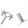 Clamp Pipa 304 Stainless Hanger Clamp Pipa Clamp Pipa Holder  Adjustable Klem Pipa Pipe Clamp. 