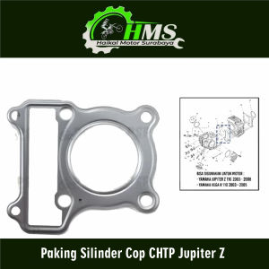 Paking Silinder Cop CHTP Jupiter Z - Gasket Packing Peking Cylinder Silinder Block Head Kop Atas