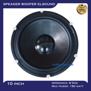 SPEAKER ELSOUND 10 INCH 10IN 10" FULL RANGE WOOFER 150W MAGNET BESAR ORIGINAL