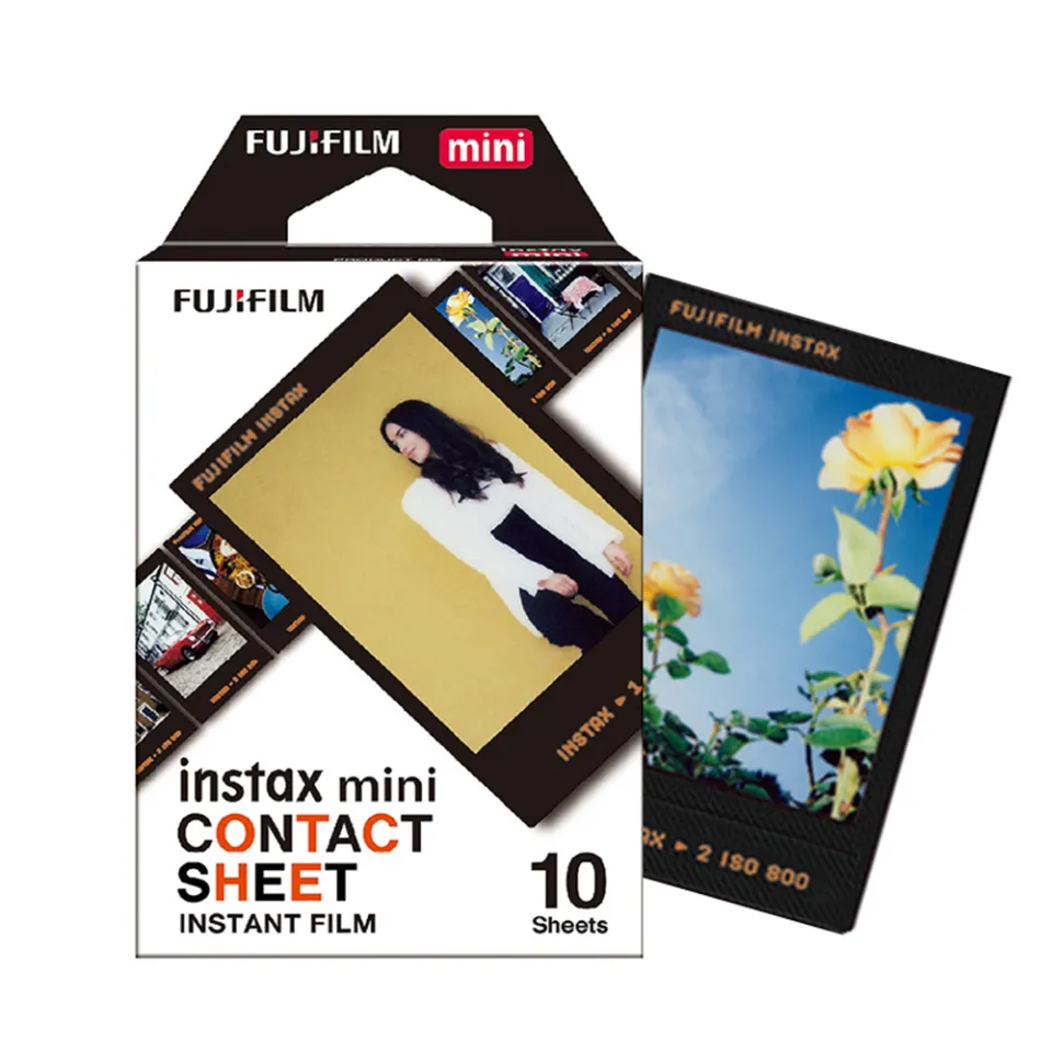 Fujifilm Instax Mini Film Contact Sheet for Fuji Instax Mini EVO 11 7s 8 9  90 Liplay Mini Link Camera SP-2 Lomography Lomo Leica Soft