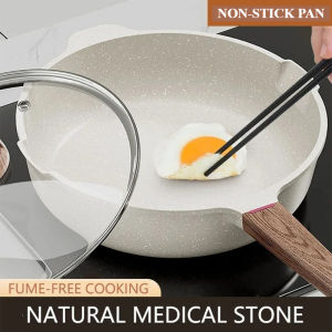 Non-Stick Pan Frying Pan Wok Pan Home Steak Skillet Pancake Fried Induction Cooker Gas Stove Special Saucepan Nonstick Pan