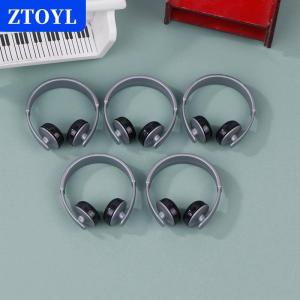 [COD]🔥🔥🔥ZTOYL 5pcs Mini Headphones Toys Gifts DIY Sunglasses Straw Hat Scarf Jewelry Accessories Decoration