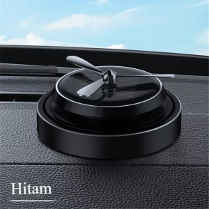 Tempat parfum berputar surya dekorasi mobil penggerak energi ringan ornamen aromaterapi mobil dekorasi interior mobil wewangian parfum