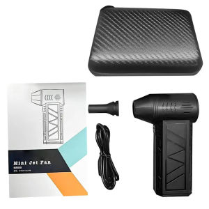 13000RPM Turbofan Jet Fan High Power Strong Wind Blowing Vacuuming Cordless Blower for Outdoor Camping