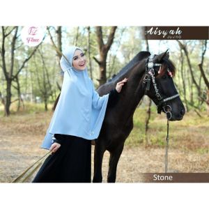 Bergo Aisyah Jumbo By Fauz Hijab JB Instan Non Pad Branded Premium