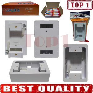 SHUTA STE-Y030 Surface Type Utility Box White (Sold per box-10pcs)