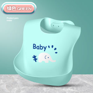 3pcs Baby Feeding Set Suction Bowl Food Grade Baby Feeding bowl Silicone Bibs Spoon