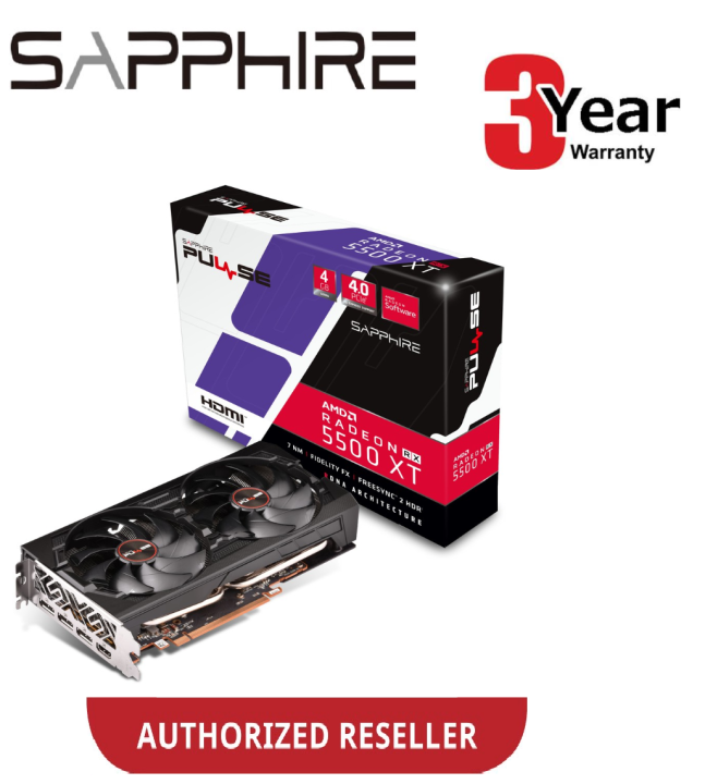 5500 xt sapphire pulse