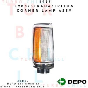 1987 L200/STRADA/TRITON CORNER LAMP ASSY DEPO-214-1508R-1A RIGHT / PASSENGER SIDE