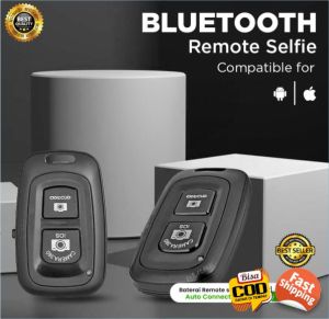 Selfie Remote Bluetooth Wireless Video Camera Shutter IOS Tomsis Tongsis Tombol untuk Iphone Android