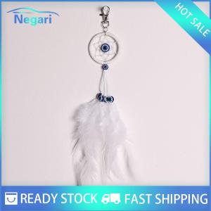 NG Motor✨ COD ✨ Car Eyes Dream Catcher Pendant Keychain Hanging Ornament Dream Catcher Wall Hanging Pendant Hand Woven Feather Home Decoration